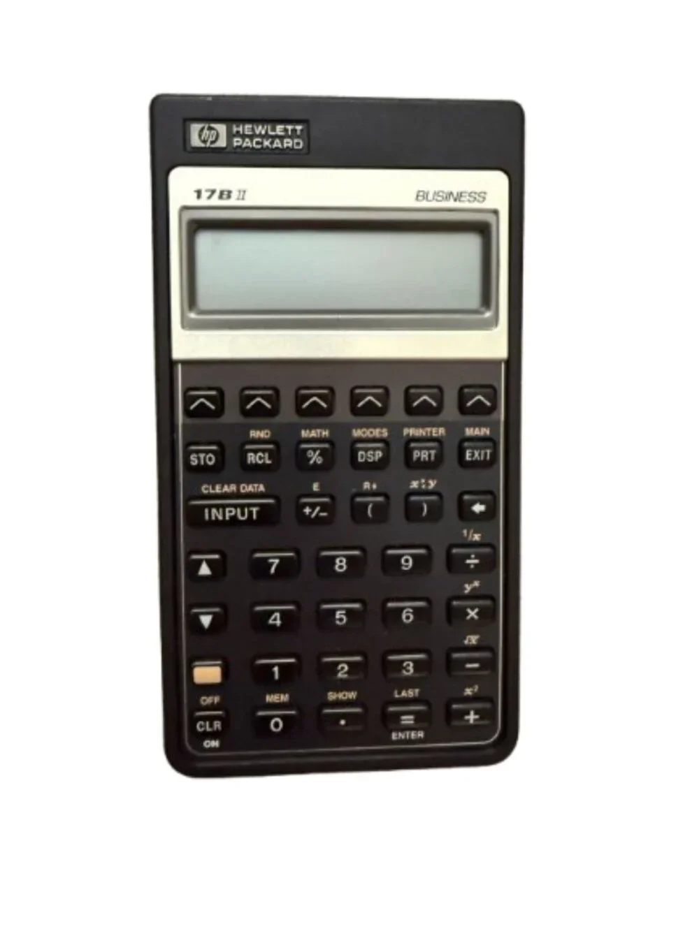 HP 17B II business calculator and case - Picture 1 of 4